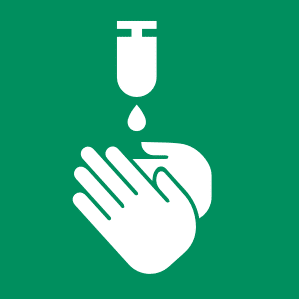Symbol: Desinfektionsstelle